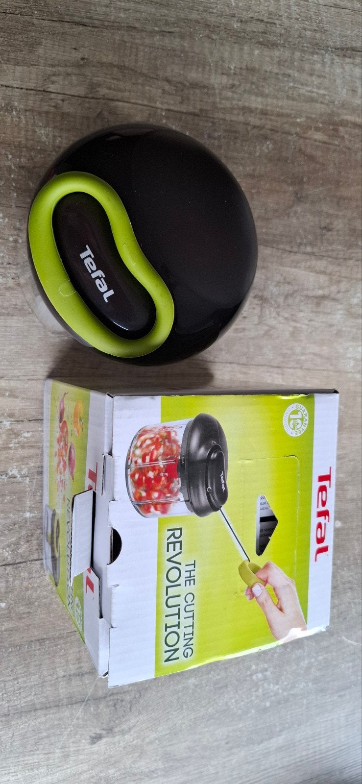 Tefal 5 Second Chopper - Handmatige Hakmolen, Ophalen of Verzenden, Zo goed als nieuw, Vaatwasserbestendig, Minder dan 1 liter