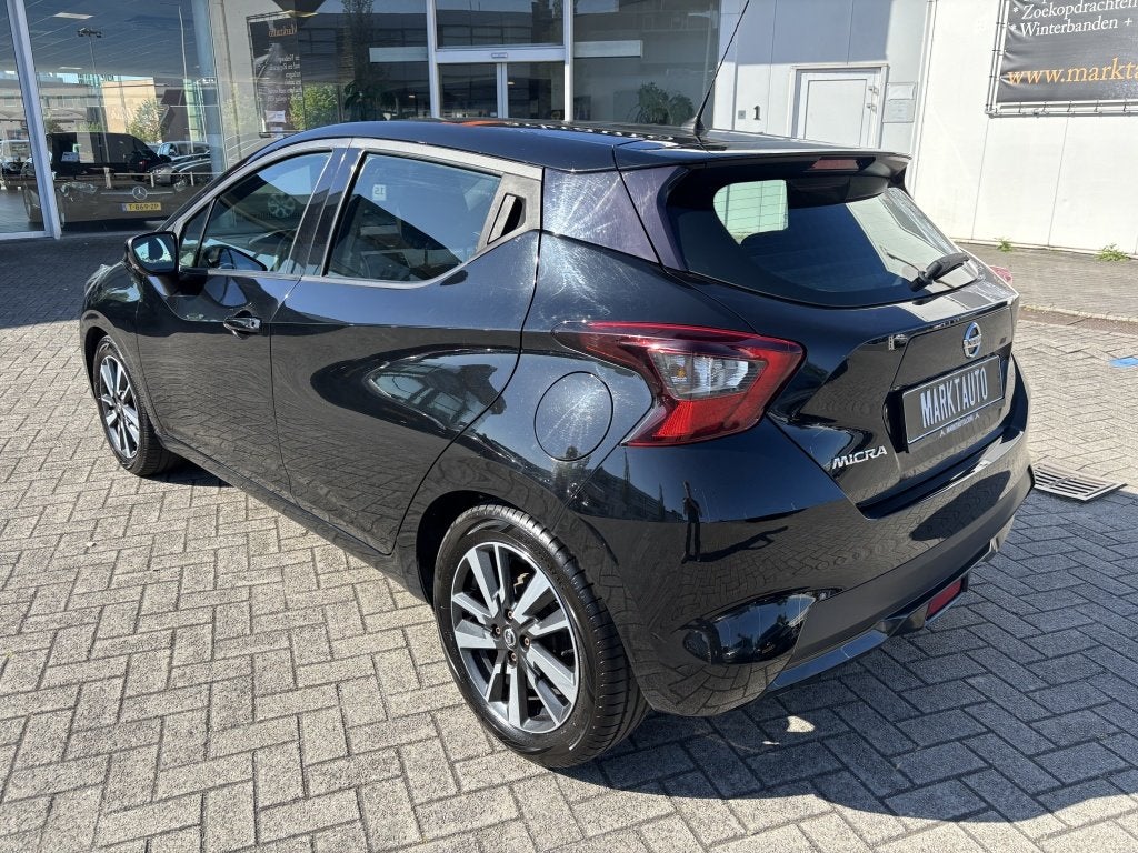Nissan Micra 0.9 IG-T N-Way Navi Cruise Camera Stoelverwarmi, Auto's, Nissan, 898 cc, Gebruikt, Euro 6, 525 kg