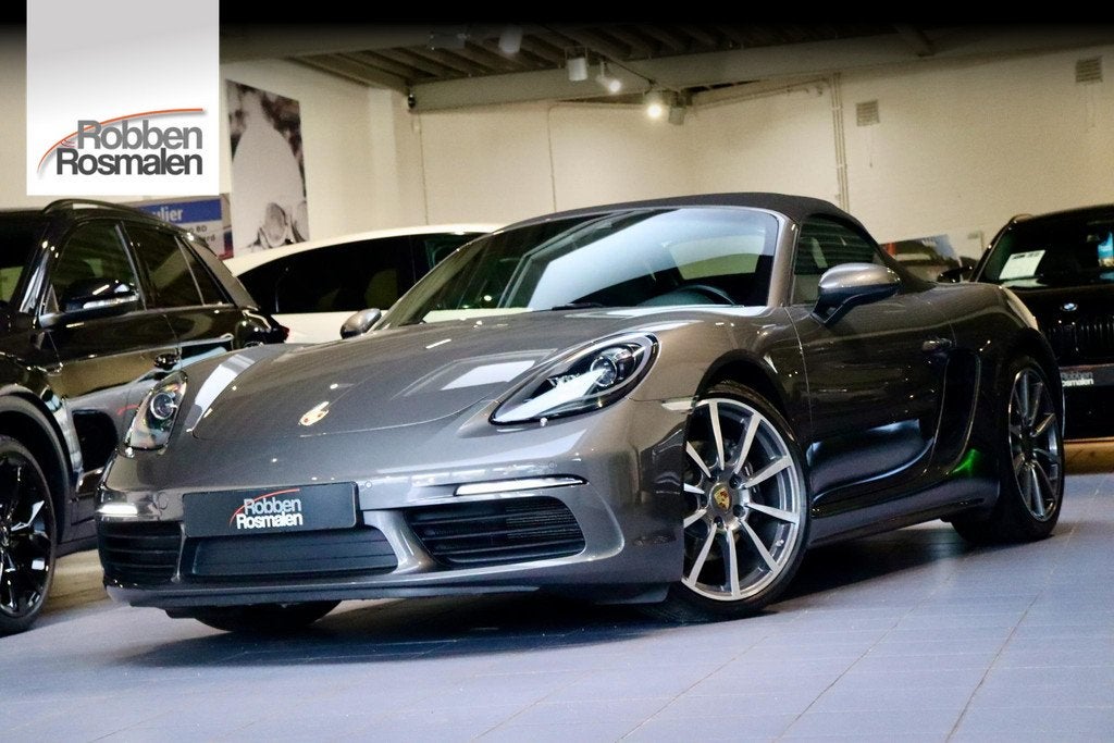 Porsche 718 Boxster 2.0 Sport Uit|Elek. zetels|Cam|PASM, Auto's, Porsche, Automaat, Achterwielaandrijving, Gebruikt, 4 cilinders