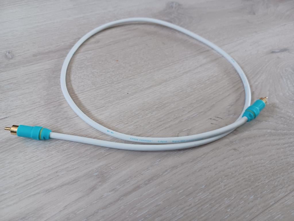 Chord Company C-digitaal coax, Ophalen of Verzenden, Zo goed als nieuw, Minder dan 2 meter, Coaxiale kabel