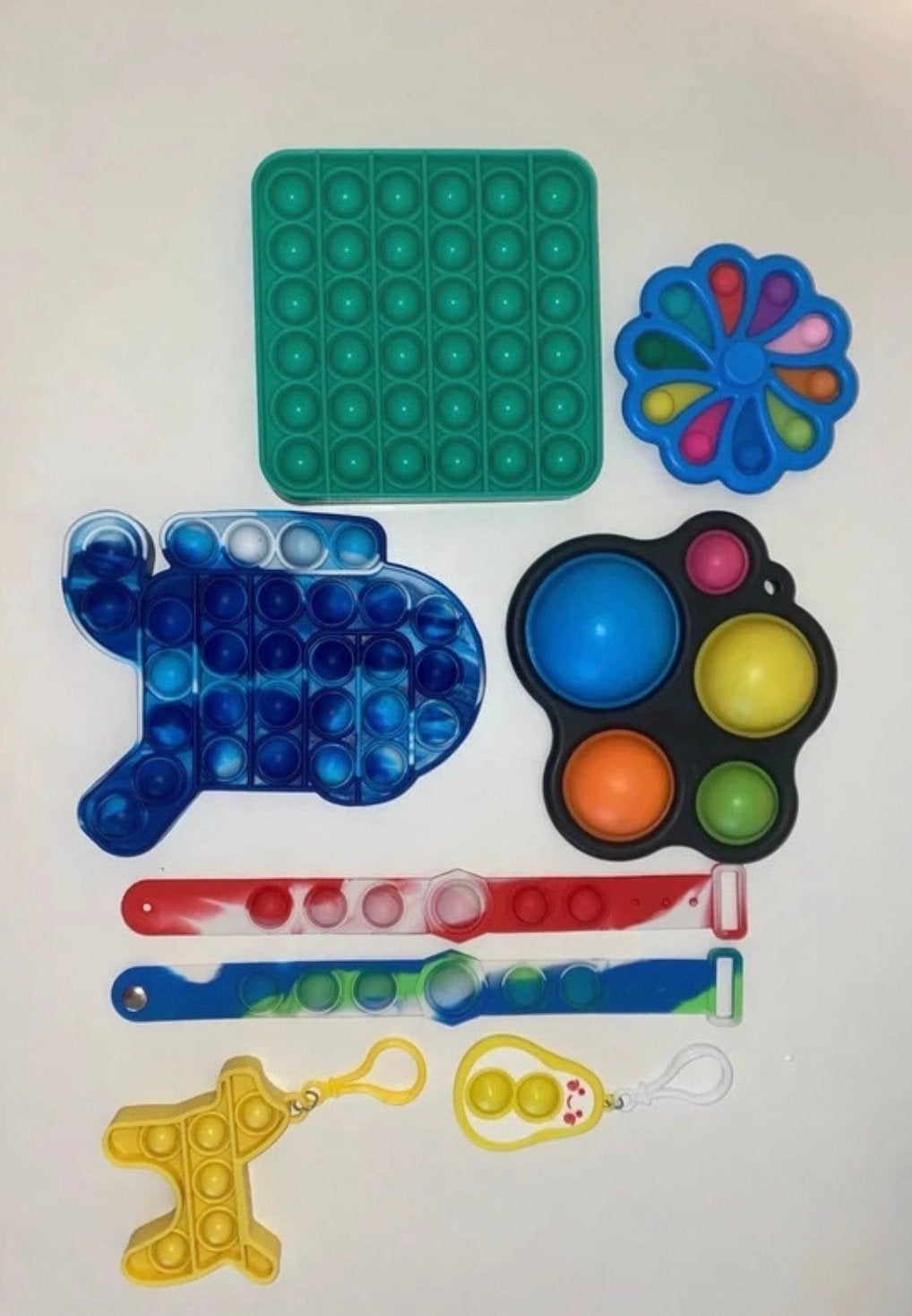 Grote set Pop It en Simple Dimple fidget speelgoed, Ophalen, Nieuw, Jongen of Meisje