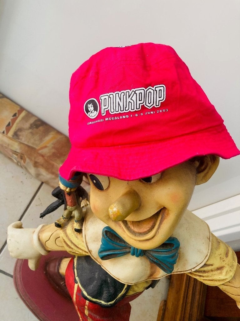 Pinkpop Landgraaf 2003 Bucket Hat - Vissershoedje, Onbekend, One size fits all, Ophalen of Verzenden, Pet