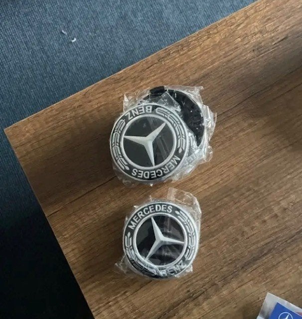 mercedes naafdop velgen naafkappen naafkap e-klasse c-klasse, Ophalen of Verzenden, Nieuw