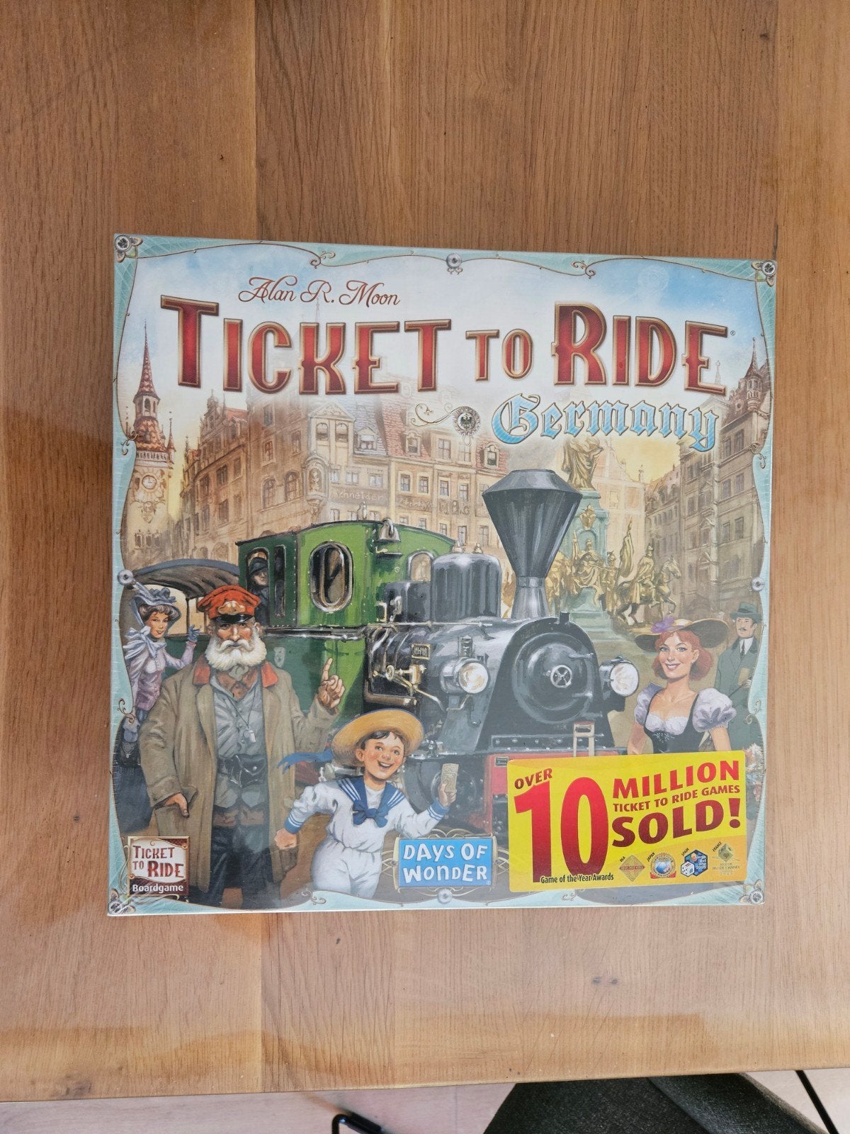 GLOEDNIEUW: Ticket to Ride Germany Edition (Days of Wonder), Days of Wonder, Nieuw, Ophalen of Verzenden, Drie of vier spelers