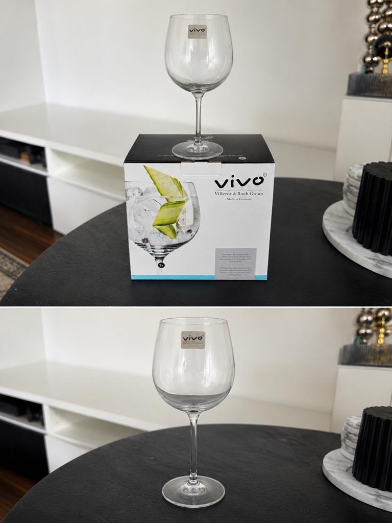VIVO Gin tonic glazen x6, Ophalen, Glas of Glazen, Overige stijlen, Glas