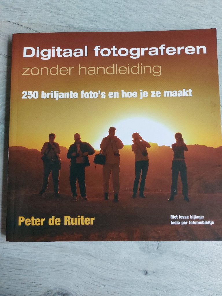 Digitaal fotograferen zonder handleiding - Peter de Ruiter, Ophalen, Zo goed als nieuw, Fotograferen en Filmen, Peter de Ruiter