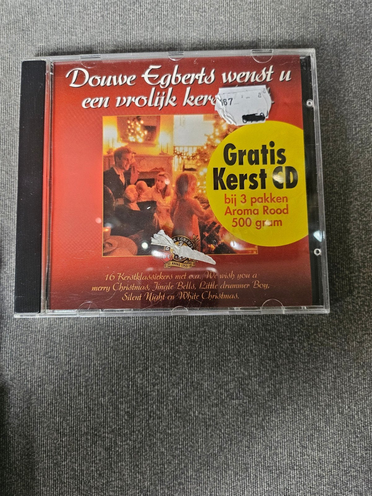 Douwe Egberts Kerst CD - 16 Mooiste Kerstklassiekers, Kerst, Ophalen of Verzenden, Zo goed als nieuw, Inclusief doosje