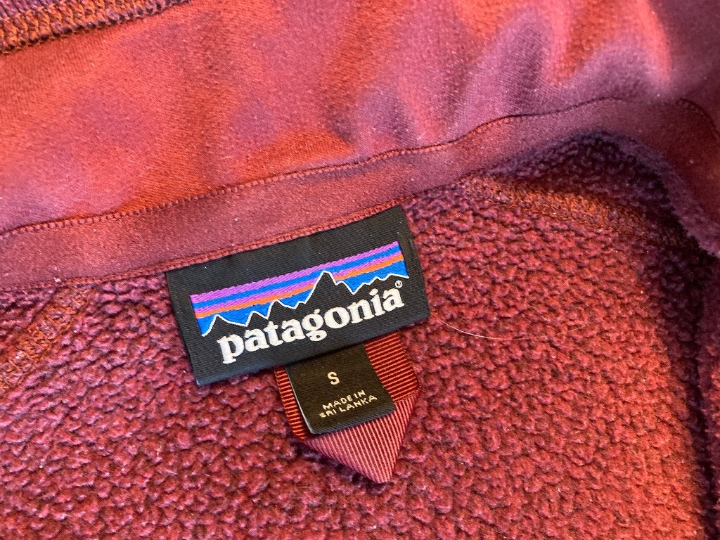 Fleecevest Patagonia bordeaux maat S, Patagonia, Ophalen of Verzenden, Maat 36 (S), Gedragen