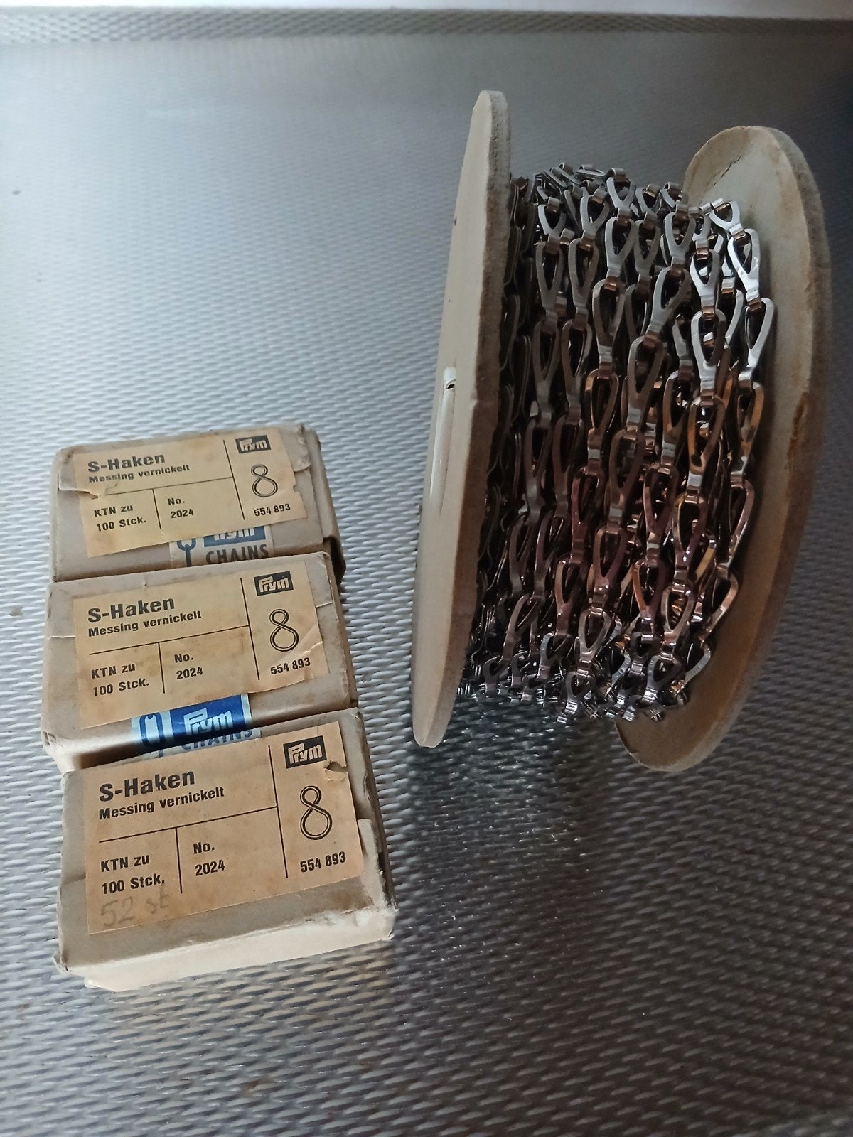 Patentketting S-haken, Ophalen of Verzenden, Nieuw