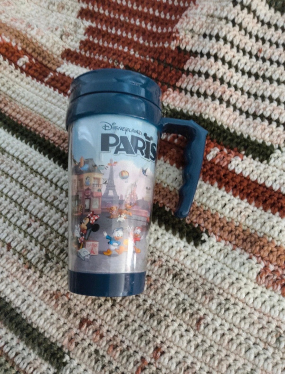 Disneyland Parijs Reismok - Mickey & Minnie, Blauw, Overige stijlen, Kunststof, Ophalen of Verzenden