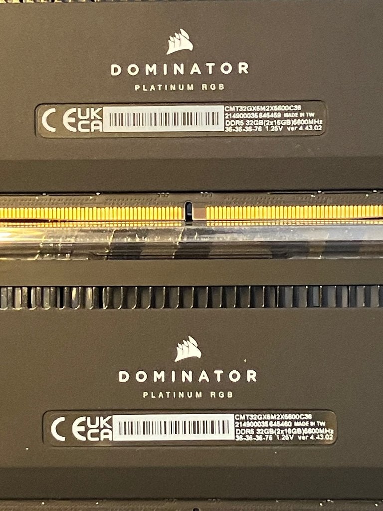 Foto 4 van Corsair Dominator DDR5 32GB (2x16GB) 5600MHz CL36 RAM
