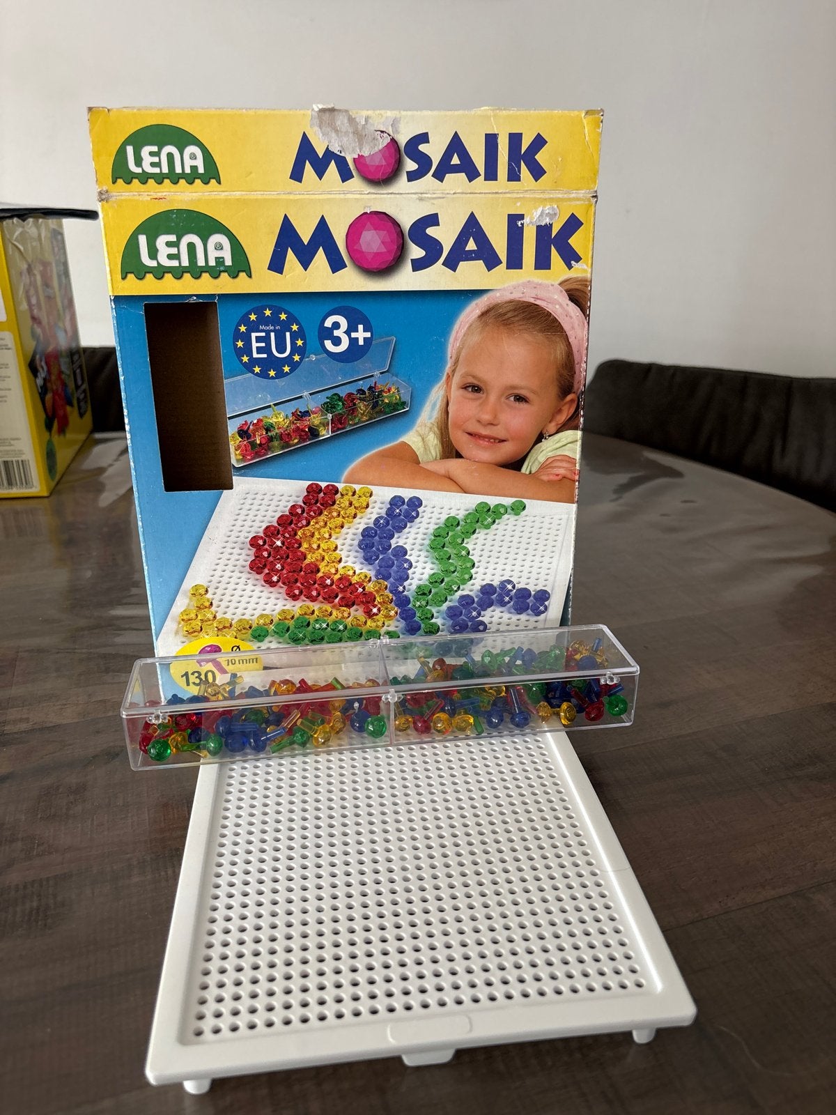 Lena Mozaïek spel - Gebruikt, Kinderen en Baby's, Ophalen of Verzenden, Gebruikt, Knutselen