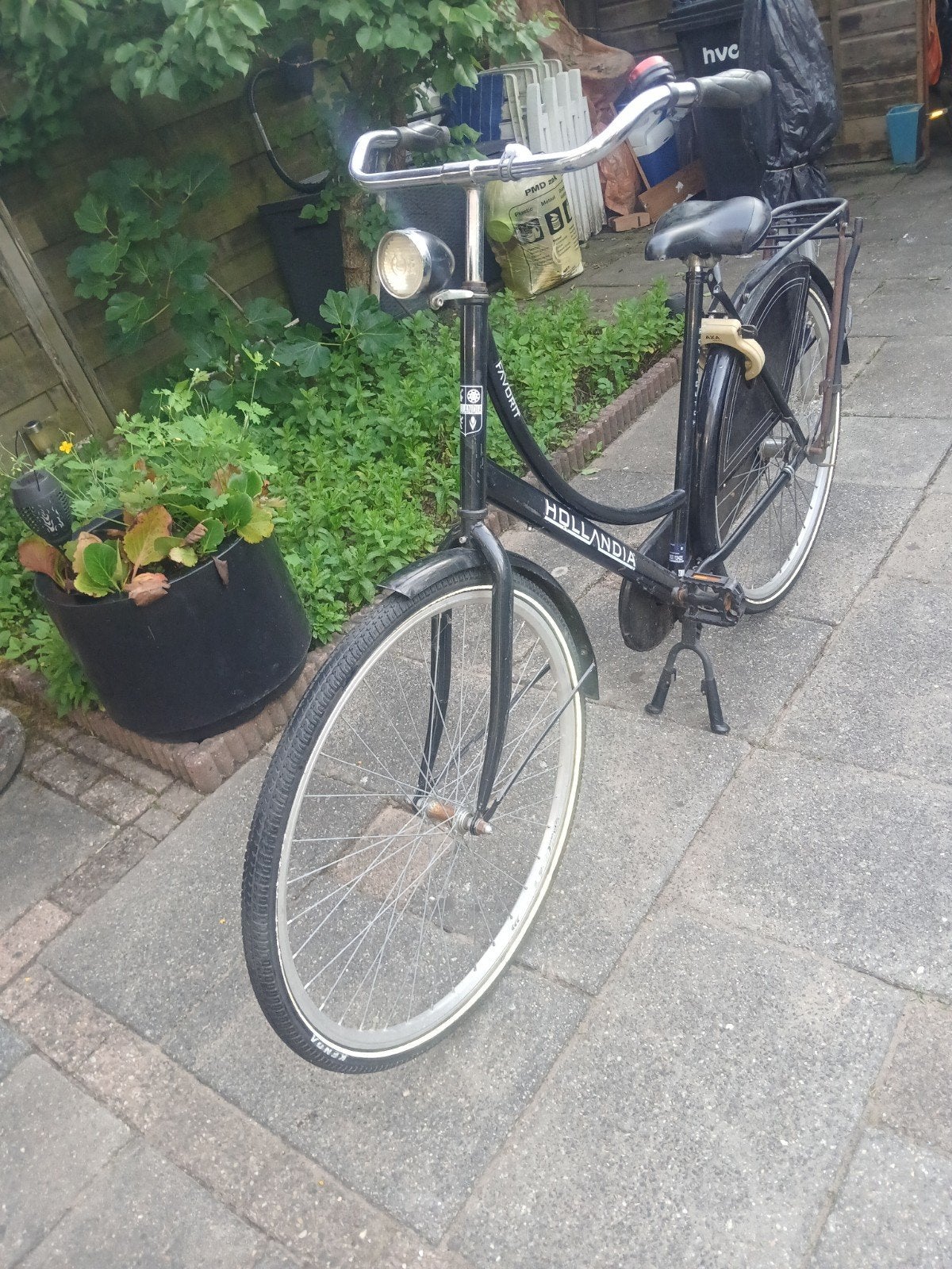 Oma fiets merk hollandia, Fietsen en Brommers, Fietsen | Dames | Omafietsen, Ophalen, Zo goed als nieuw