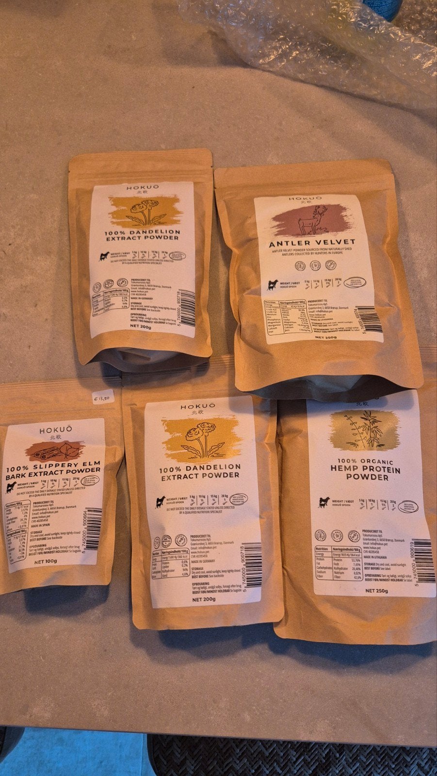 hokuo supplementen (ook los te koop), Ophalen of Verzenden, Nieuw