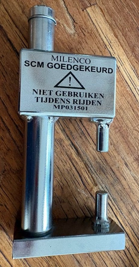 Disselslot Milenco Compact - SCM goedgekeurd, Caravans en Kamperen, Caravan accessoires, Ophalen, Gebruikt