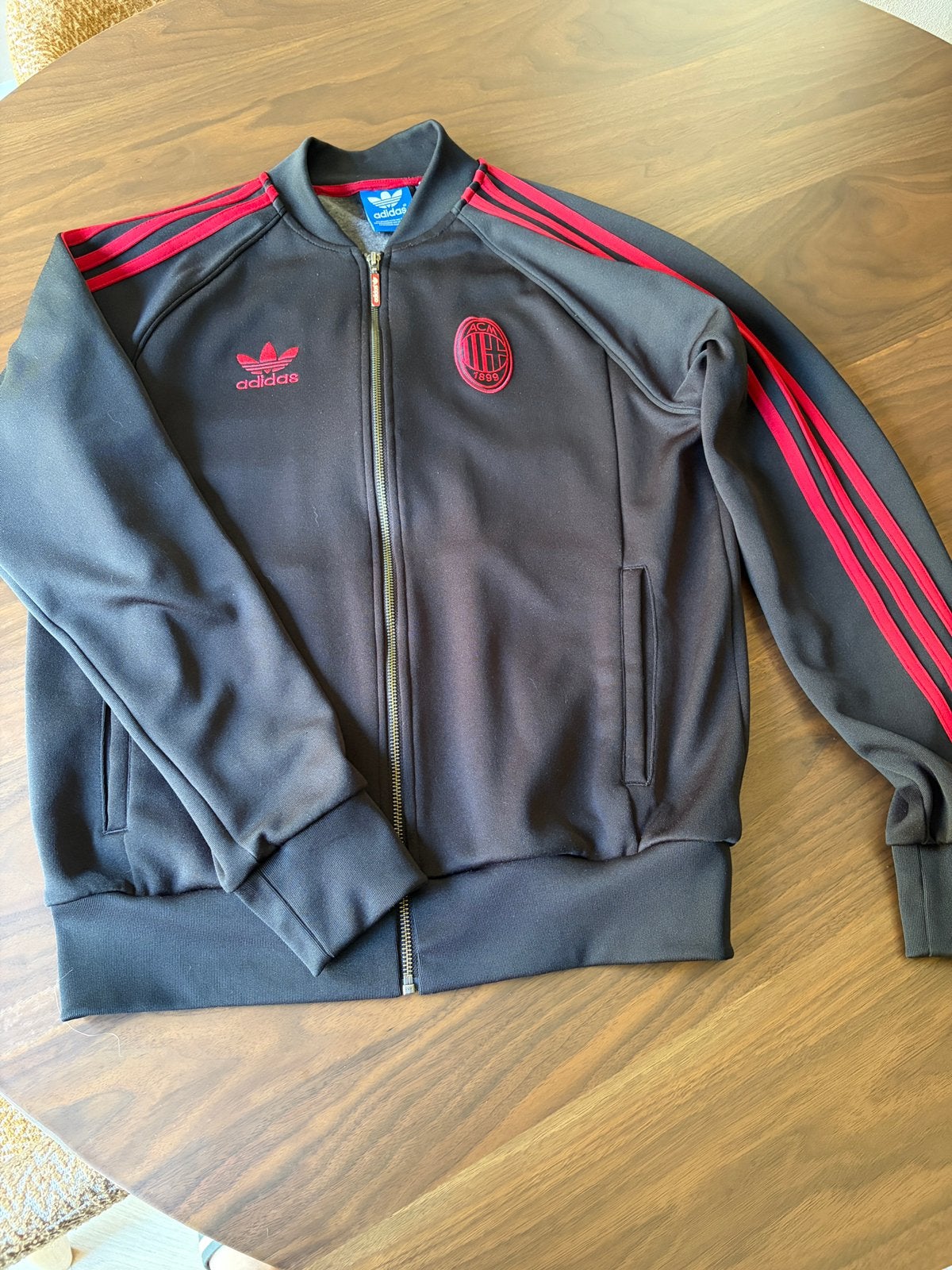 Adidas Originals AC Milan vest M, Kleding | Heren, Sportkleding, Maat 48/50 (M), Zwart, Ophalen of Verzenden, Voetbal
