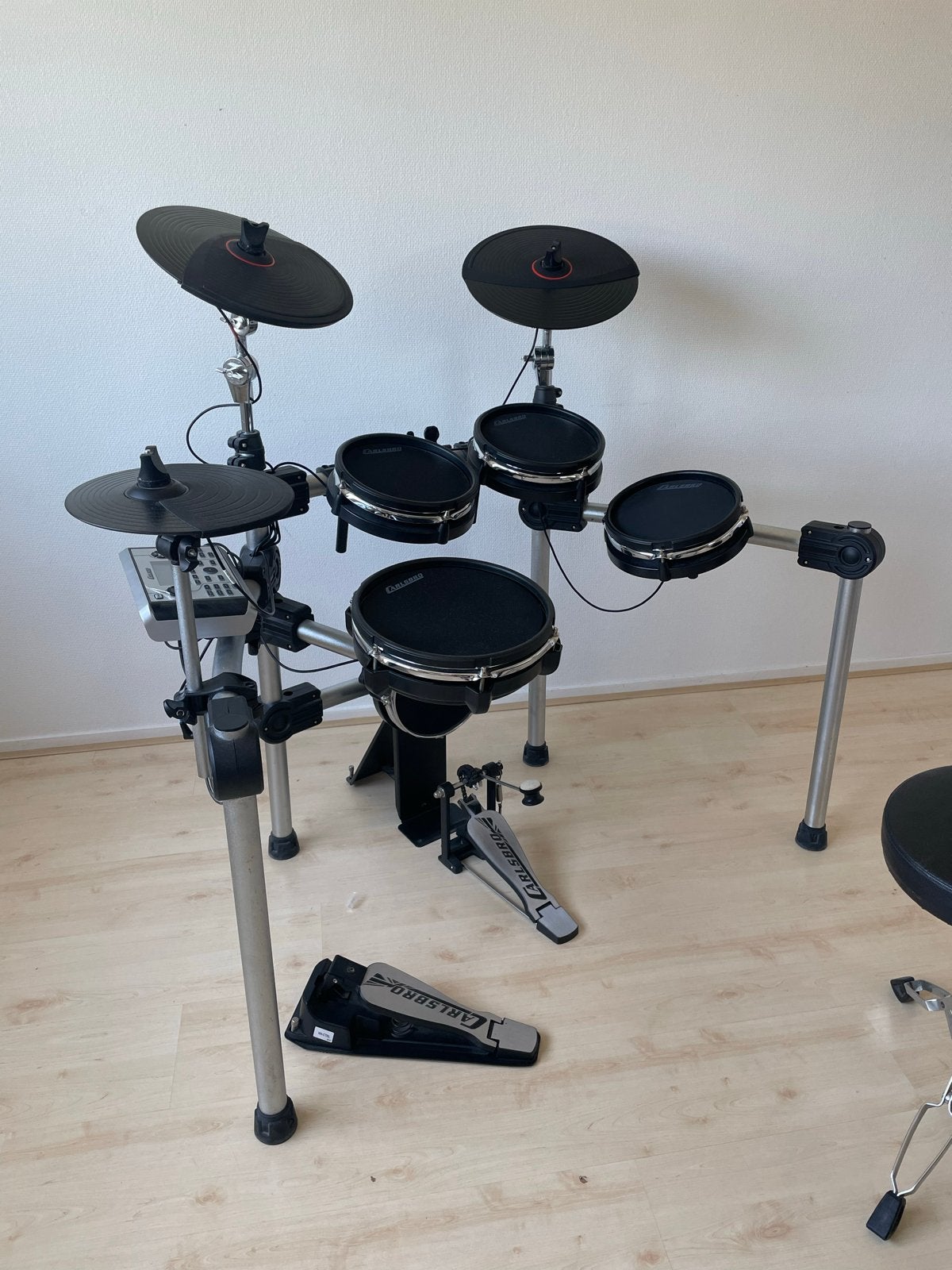 CARLSBRO CSD500 elektronisch drumstel met nieuwe pads, Ophalen of Verzenden, Zo goed als nieuw, Overige merken, Elektronisch