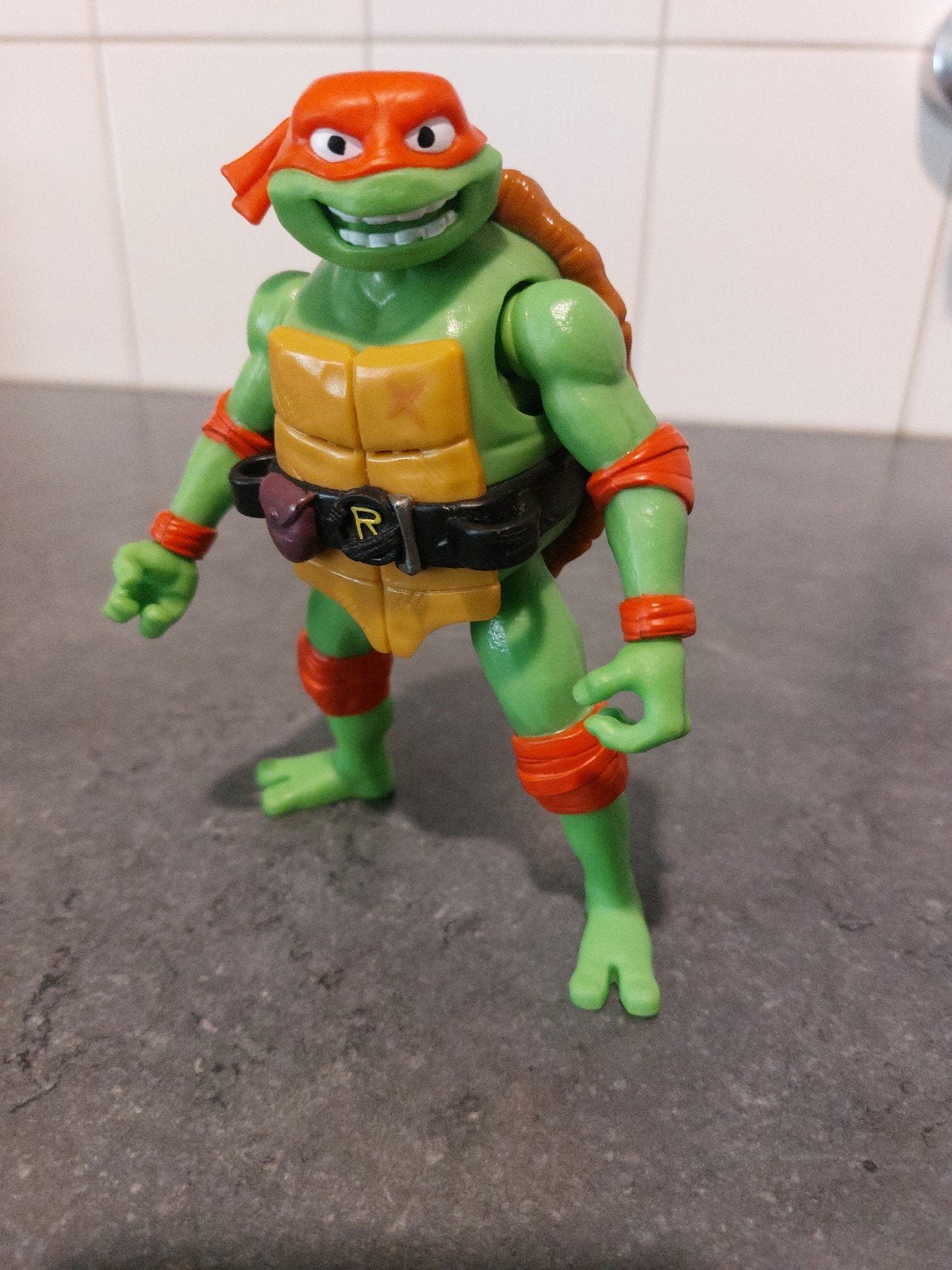 Raphael Teenage Mutant Ninja Turtle actiefiguur met geluid, Ophalen of Verzenden, Gebruikt