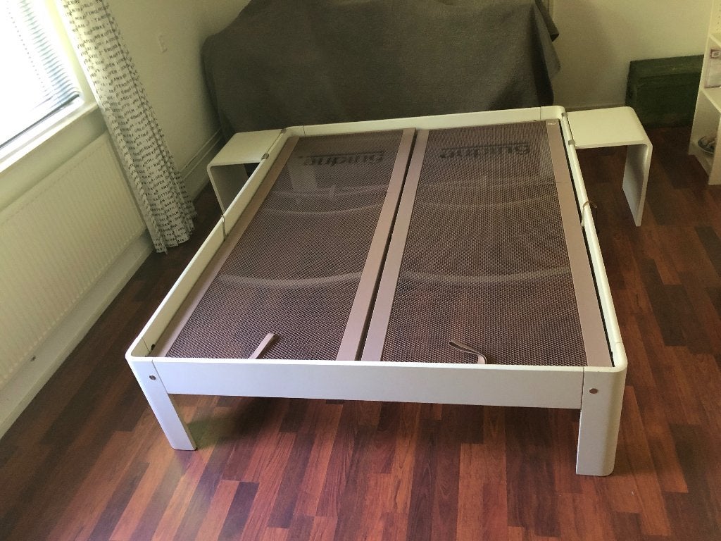 Auping Auronde-bed 160x200, Huis en Inrichting, Ophalen, Wit, Tweepersoons, 200 cm