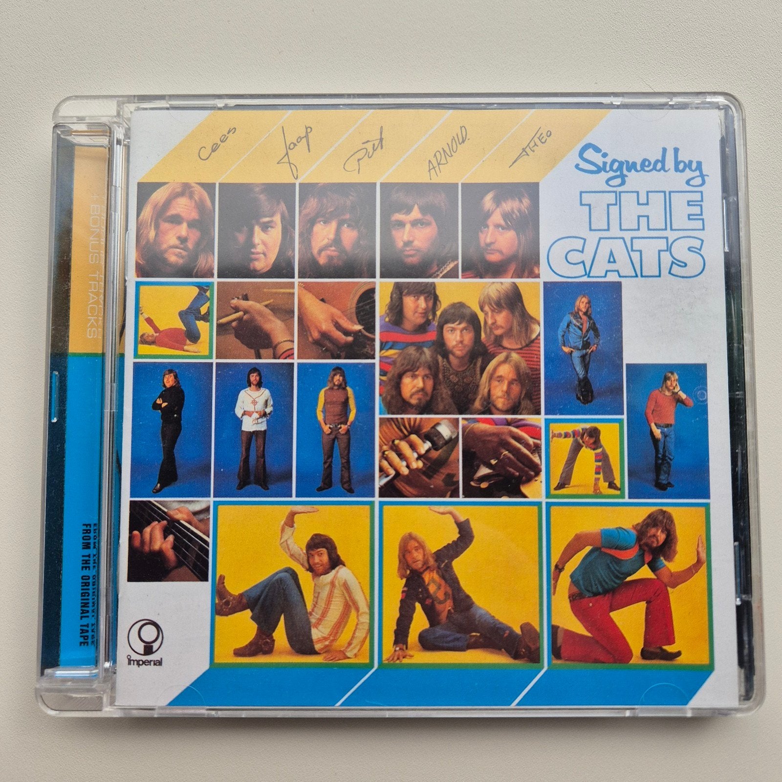 The Cats - Signed by The Cats (CD) - Pop, Remastered, Cd's en Dvd's, Pop, Met bonustracks, Ophalen of Verzenden, Zo goed als nieuw