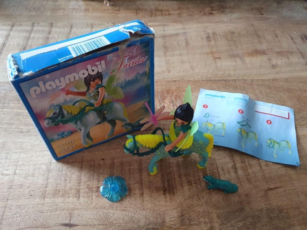 Playmobil Fairies 9137 Waterfee met Paard, Ophalen of Verzenden, Zo goed als nieuw