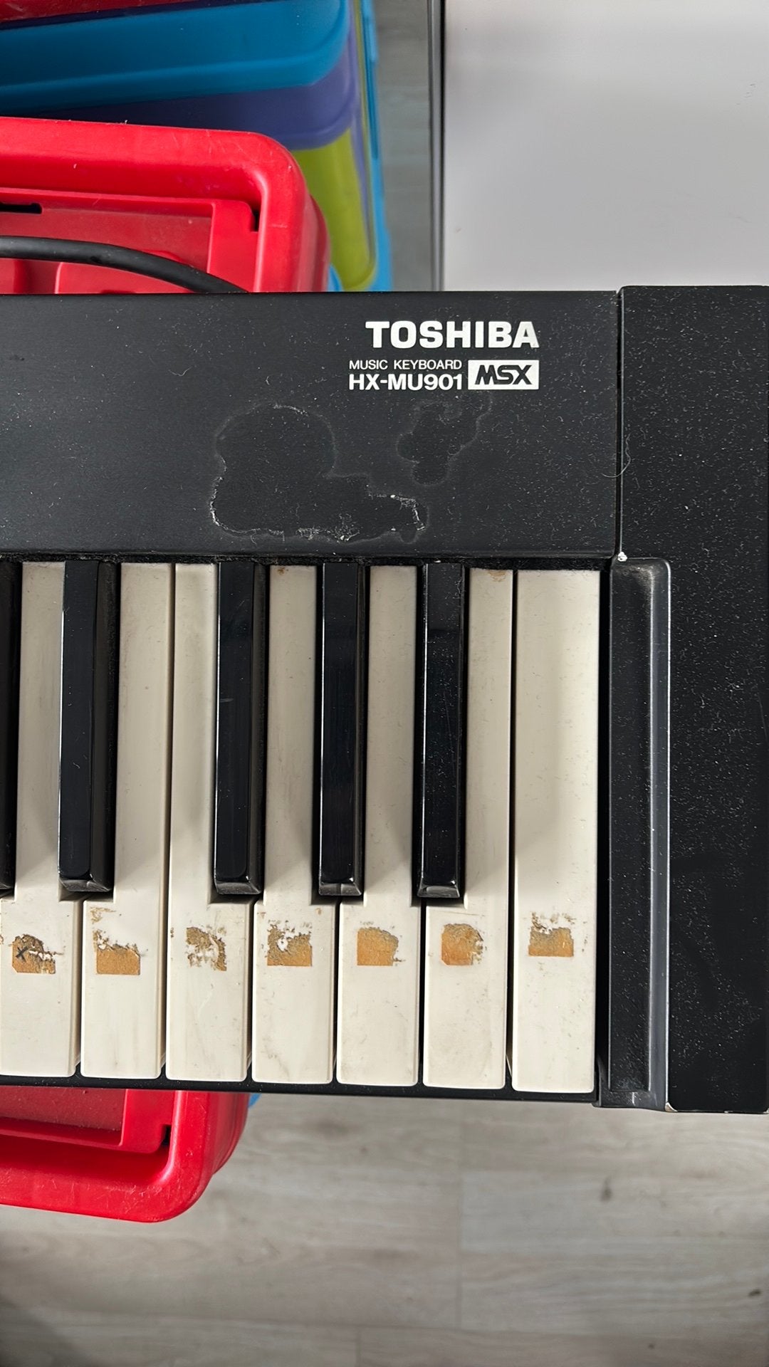 Toshiba MSX music keyboard, Ophalen, Zo goed als nieuw, 61 toetsen, Overige merken
