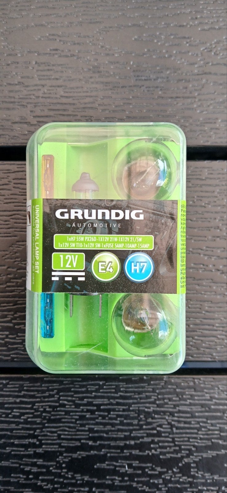 Grundig Universele Autolampen Set 12V E4 H7, Auto-onderdelen, Ophalen of Verzenden, Nieuw