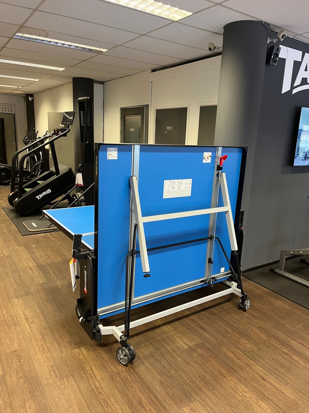 Sponeta S-73 Tafeltennistafel - Showroom model, Ophalen, Zo goed als nieuw, Tafel Indoor, Inklapbaar