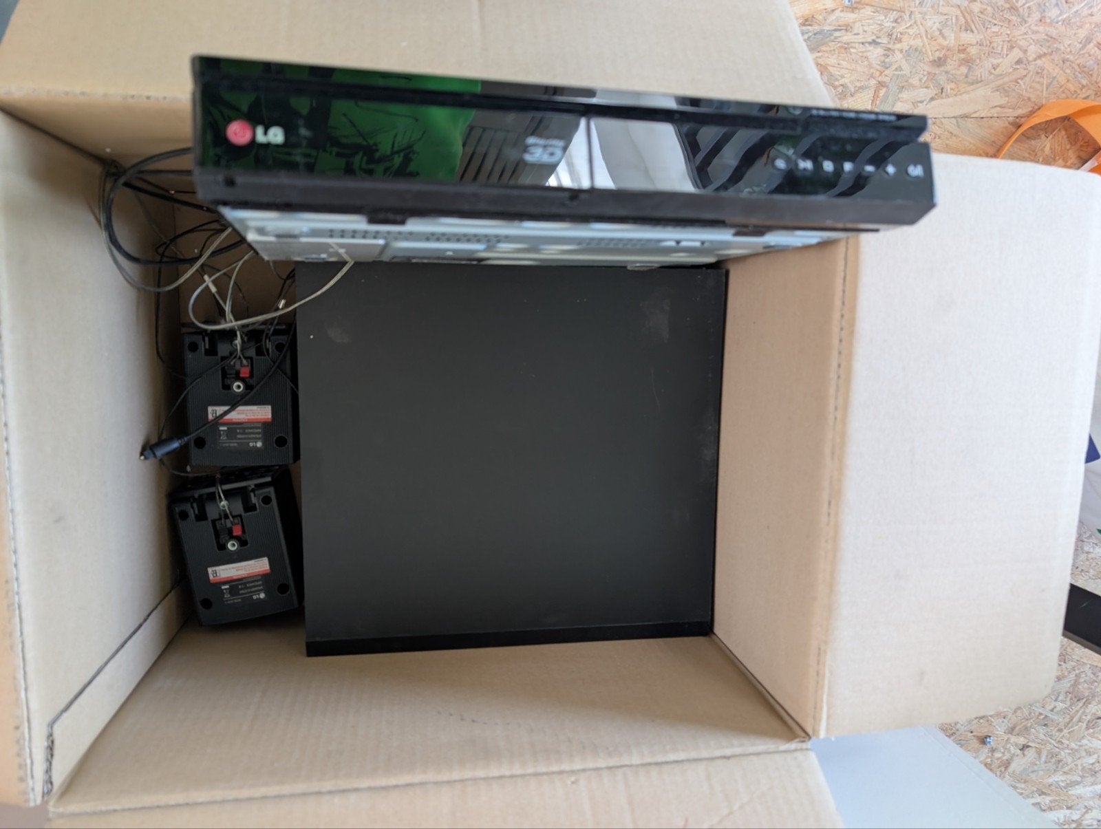 LG HX323 2.1 Home Cinema Set - 500W 3D Blu-ray & DVD, Ophalen of Verzenden