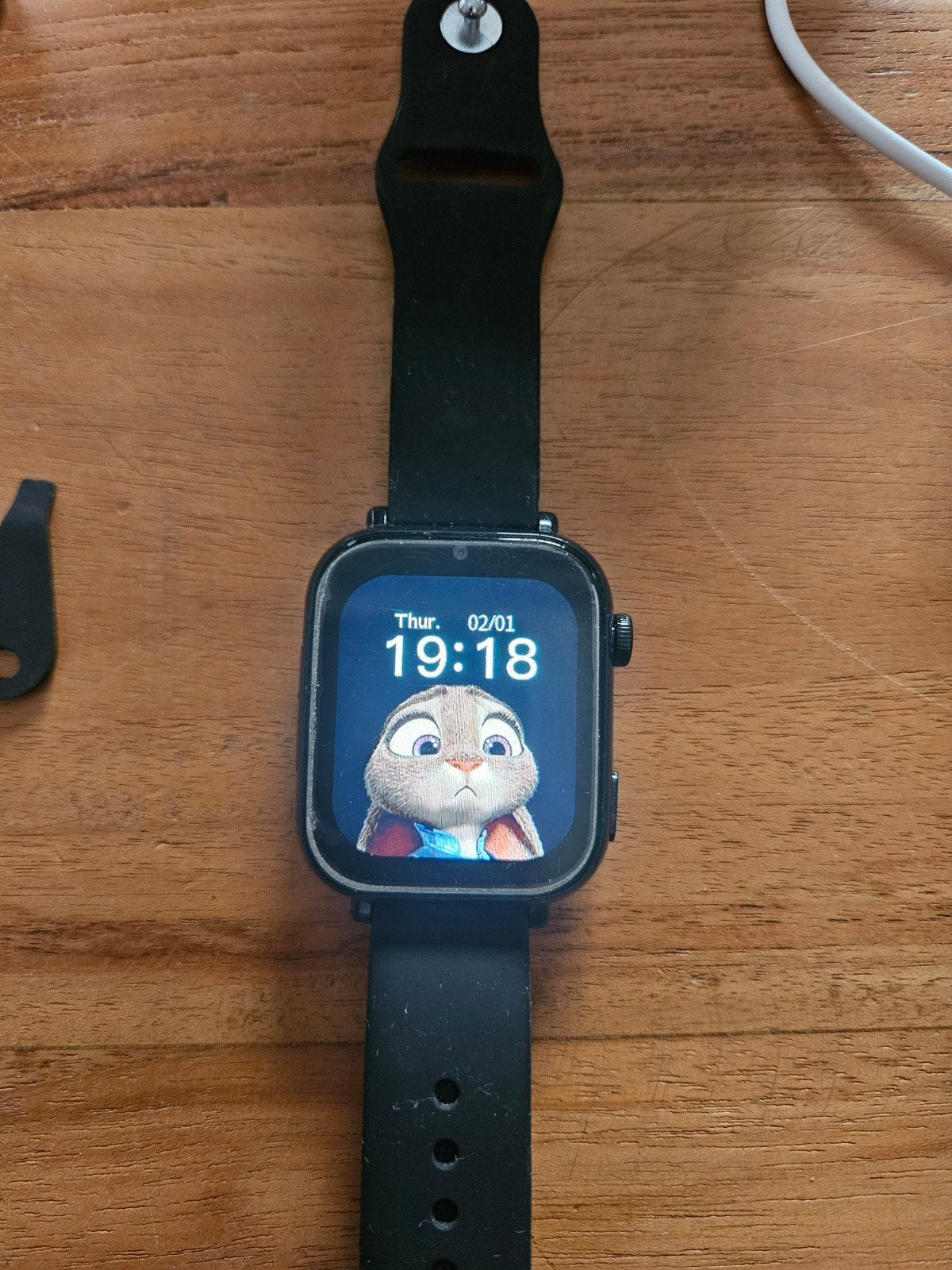 Smartwatch voor kinderen - Zwart, GPS, Waterdicht, Ophalen of Verzenden, Nieuw, Zwart, Jongen of Meisje