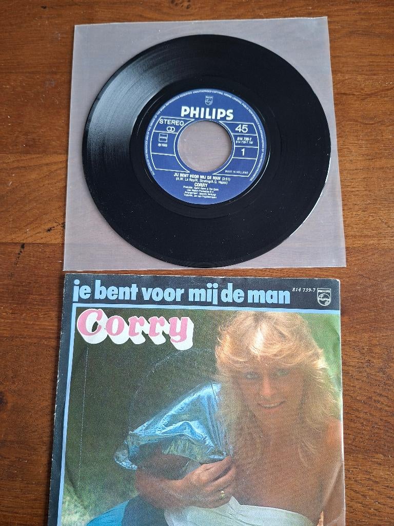 Corry Konings, jij bent voor mij de man, Cd's en Dvd's, Vinyl Singles, Gebruikt, 7 inch, Ophalen of Verzenden, Nederlandstalig