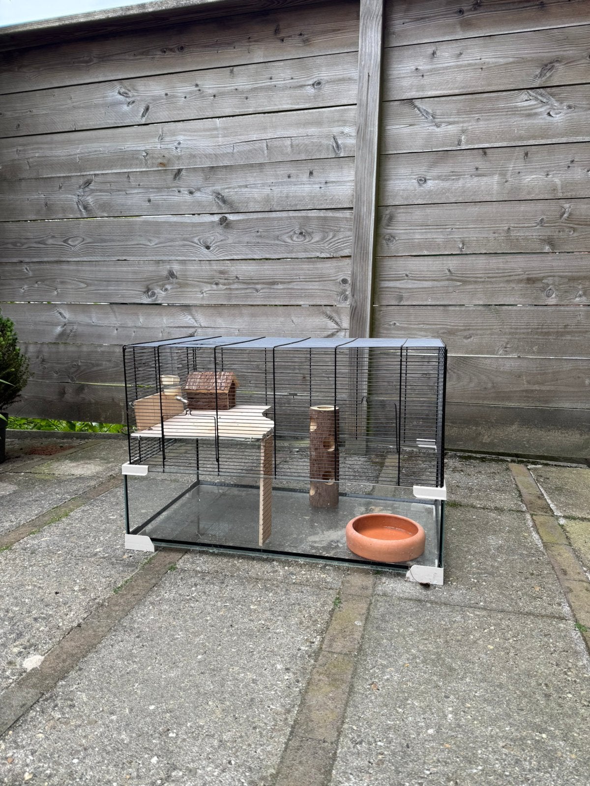 Hamsterkooi Ferplast Karat 80, Ophalen