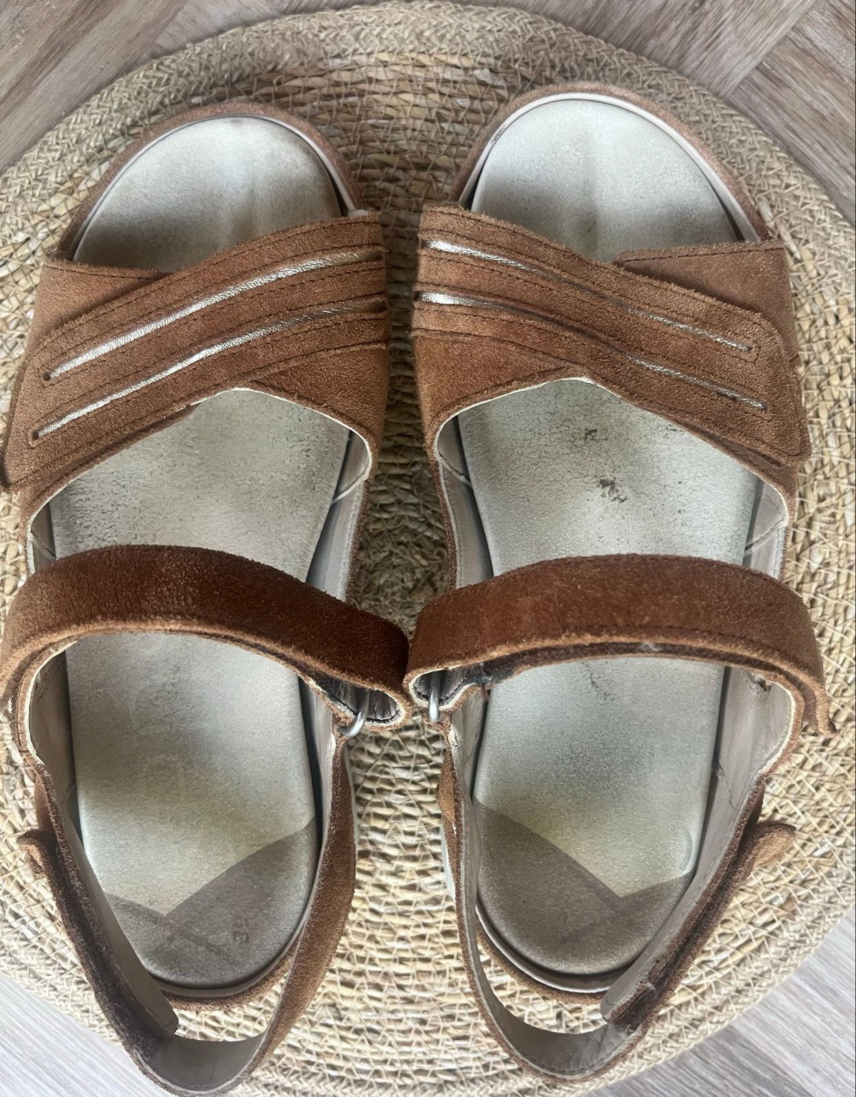Xsensible Stretchwalker sandalen maat 38, Kleding | Dames, Schoenen, Ophalen of Verzenden, Gedragen, Bruin, Sandalen of Muiltjes