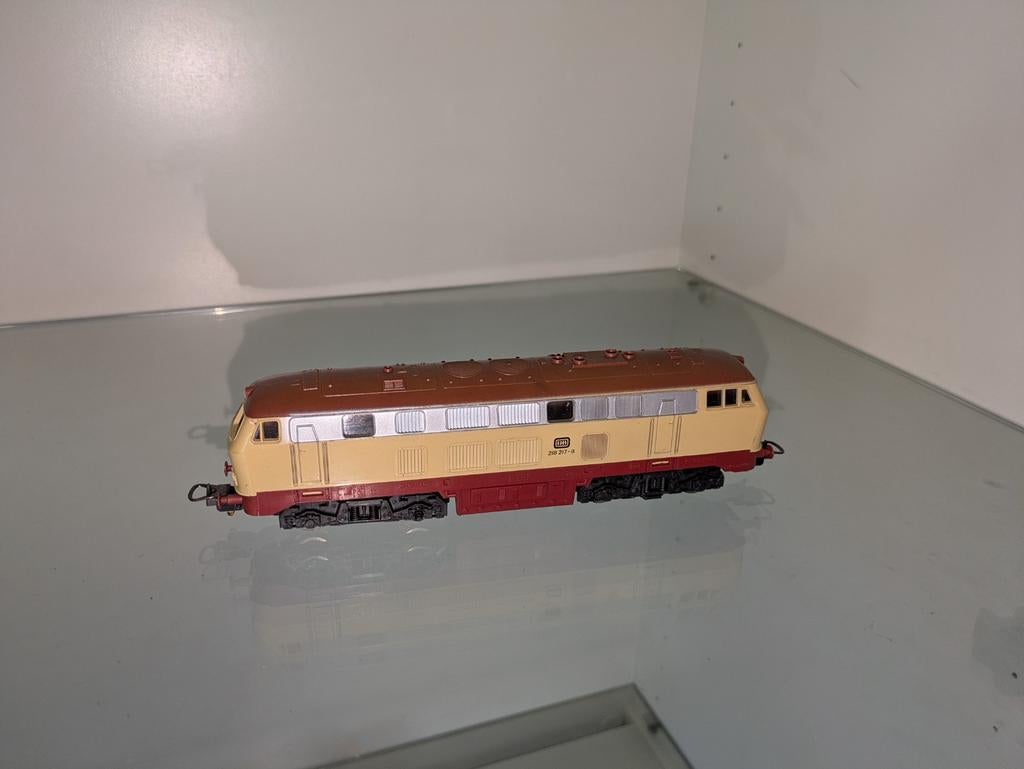 Lima locomotief 218 218-6, Gebruikt, Ophalen of Verzenden, Lima, Gelijkstroom