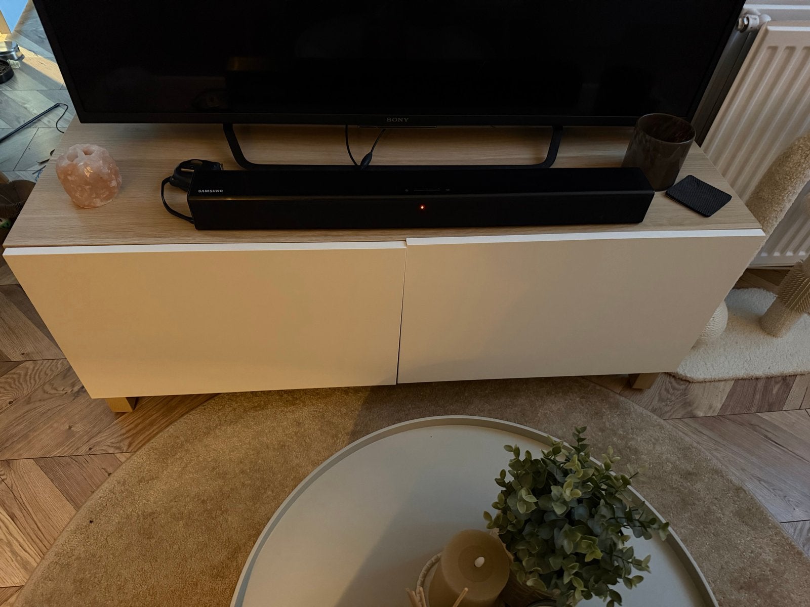 Besta tv meubel 120 cm - prima staat, Huis en Inrichting, Ophalen, Gebruikt, 100 tot 150 cm, Minder dan 100 cm