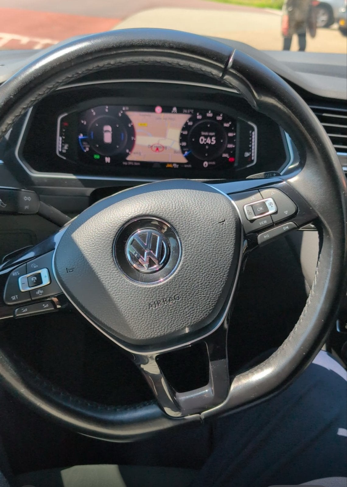 Volkswagen Tiguan Stuurwiel 2020 DSG met Airbag, Ophalen of Verzenden, Gebruikt, Volkswagen
