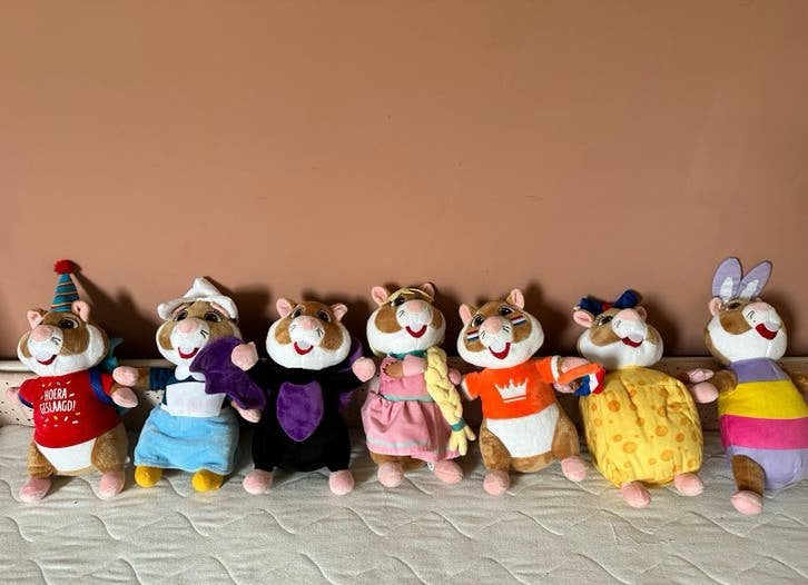 Hamsteren hamster knuffels Albert Heijn, Ophalen of Verzenden, Zo goed als nieuw