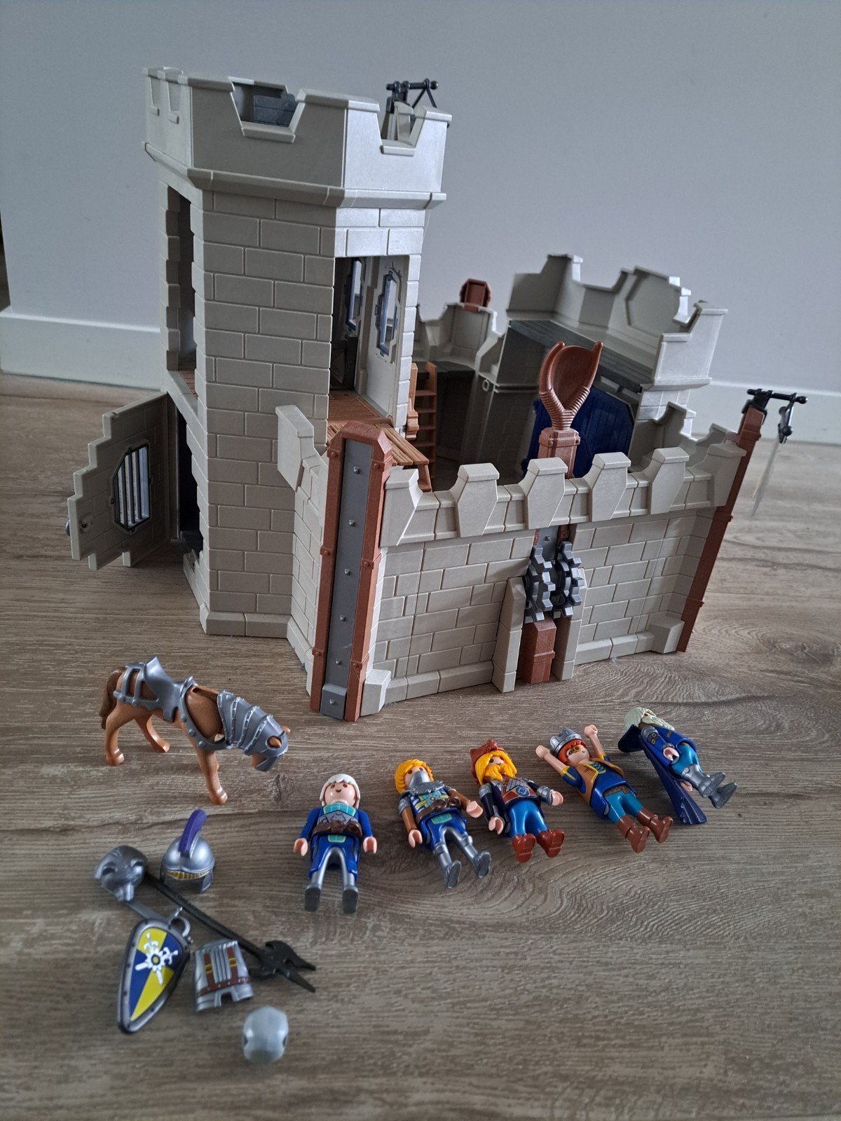 Playmobil 70222 kasteel Novelmore, Kinderen en Baby's, Speelgoed | Playmobil, Ophalen, Gebruikt, Complete set, Kasteel/Fort