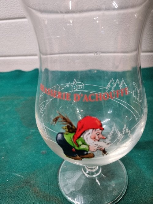 bierglas brasserie d'achouffe, Ophalen of Verzenden, 'T Olde Gre-j, Info@toldegrej.nl, Endepoelstraat 20f Didam