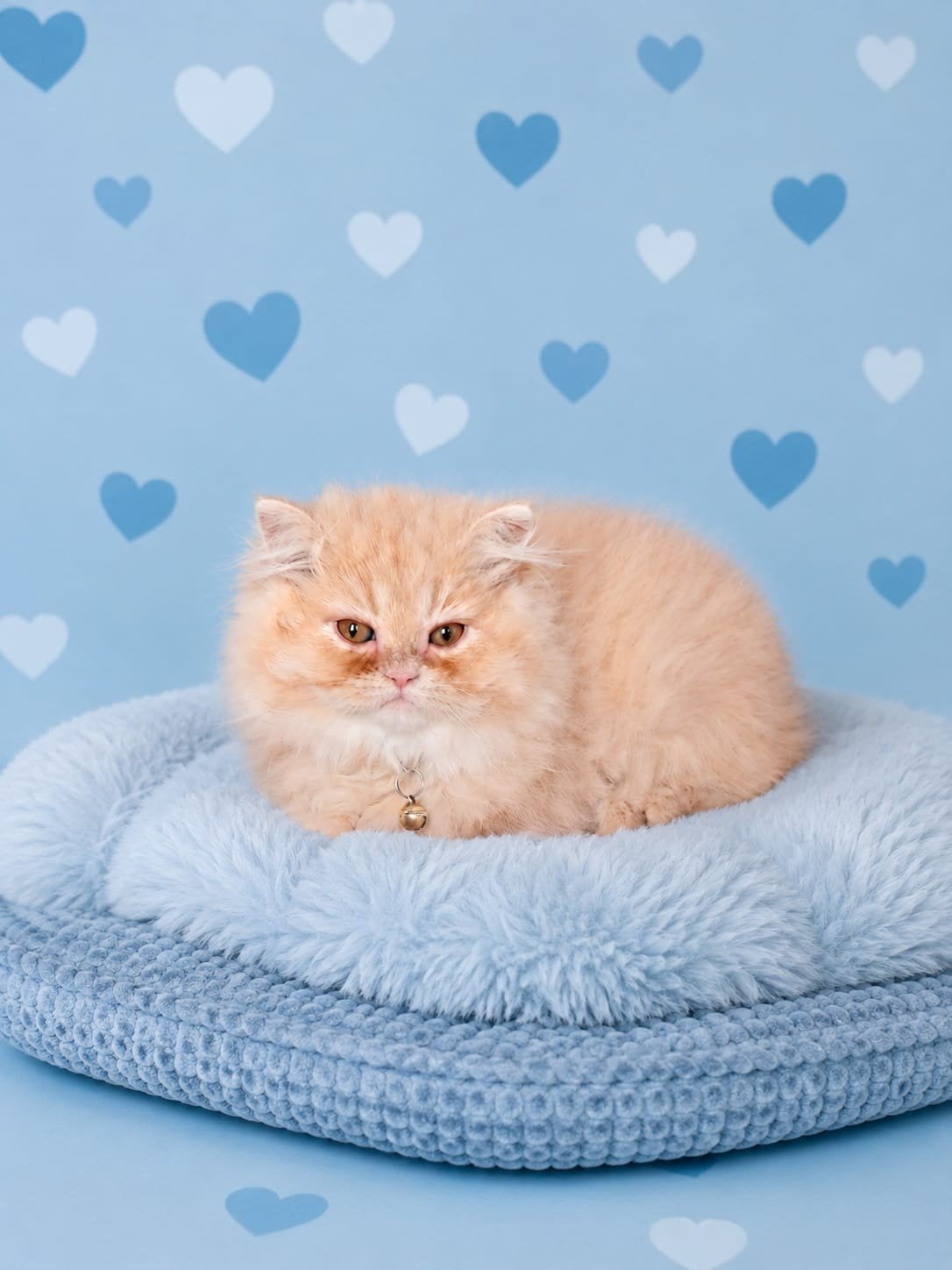 Perzische  langhaar kittens  crème/wit aangeboden, Meerdere dieren, Ontwormd, 0 tot 2 jaar