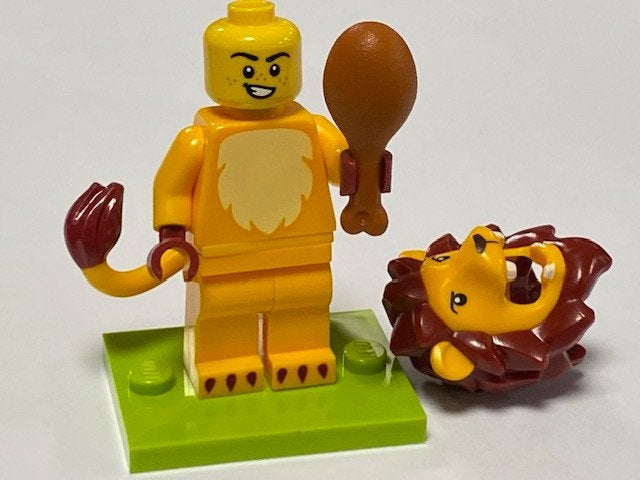 Lego Series 28 col28-11 Lion Costume Fan, Lego, Nieuw, Ophalen of Verzenden, Minifiguren serie