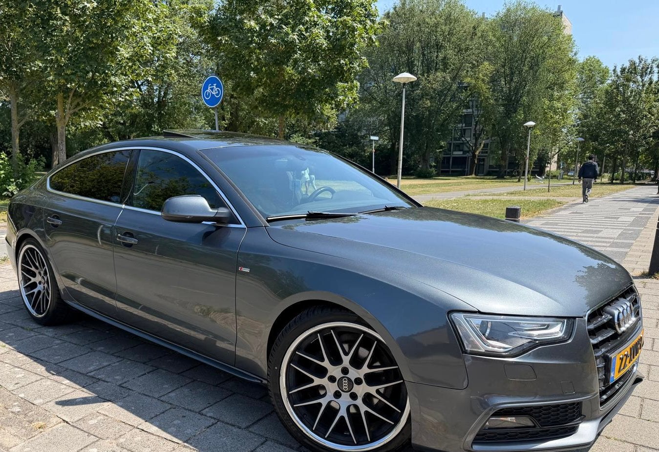 Audi A5 1.8 Tfsi 125KW Sportback M-tr 2012 Grijs, Auto's, Audi, Particulier, A5, Airbags, Airconditioning, Alarm, Android Auto