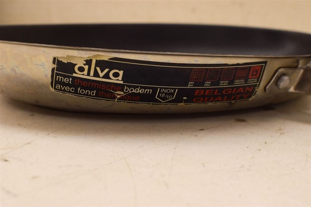 Alva ovale koek pan / vispan 47508, Ophalen of Verzenden, Gebruikt, Gietijzer