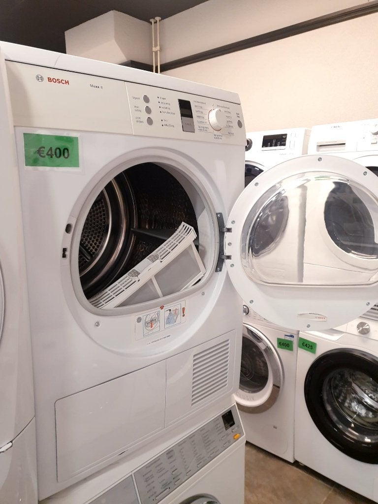 lucht afvoerdroger Bosch 8kg INC GARANTIE, Ophalen, Minder dan 85 cm, Luchtafvoer, Anti-kreukfase