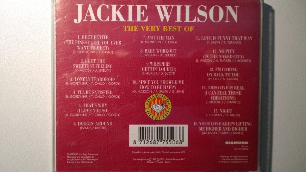 Jackie Wilson - The Very Best Of Jackie Wilson, Ophalen of Verzenden, Zo goed als nieuw, Soul, Album