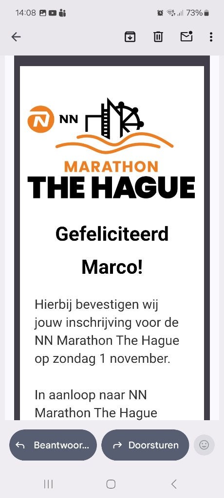 Haagse Marathon, Overige merken, Overige typen, Nieuw, Ophalen of Verzenden