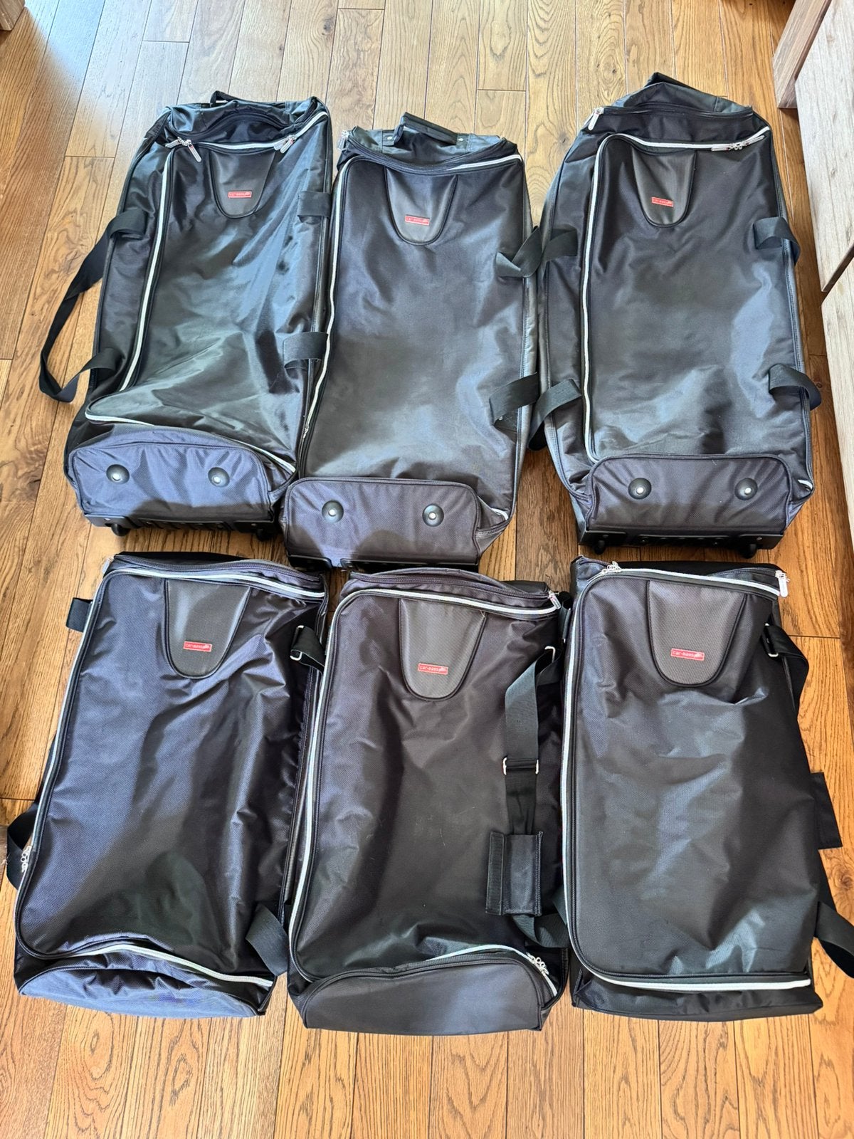 Zesdelige kofferset, Carbags, Volvo S60 of S90, 30 cm of meer, Zwart, Minder dan 35 cm, 80 cm of meer