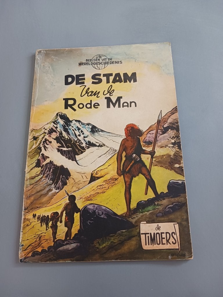 Timoers, Stam van de Rode Man 1ste druk, goede staat, Boeken, Eén stripboek, Ophalen of Verzenden, Gelezen