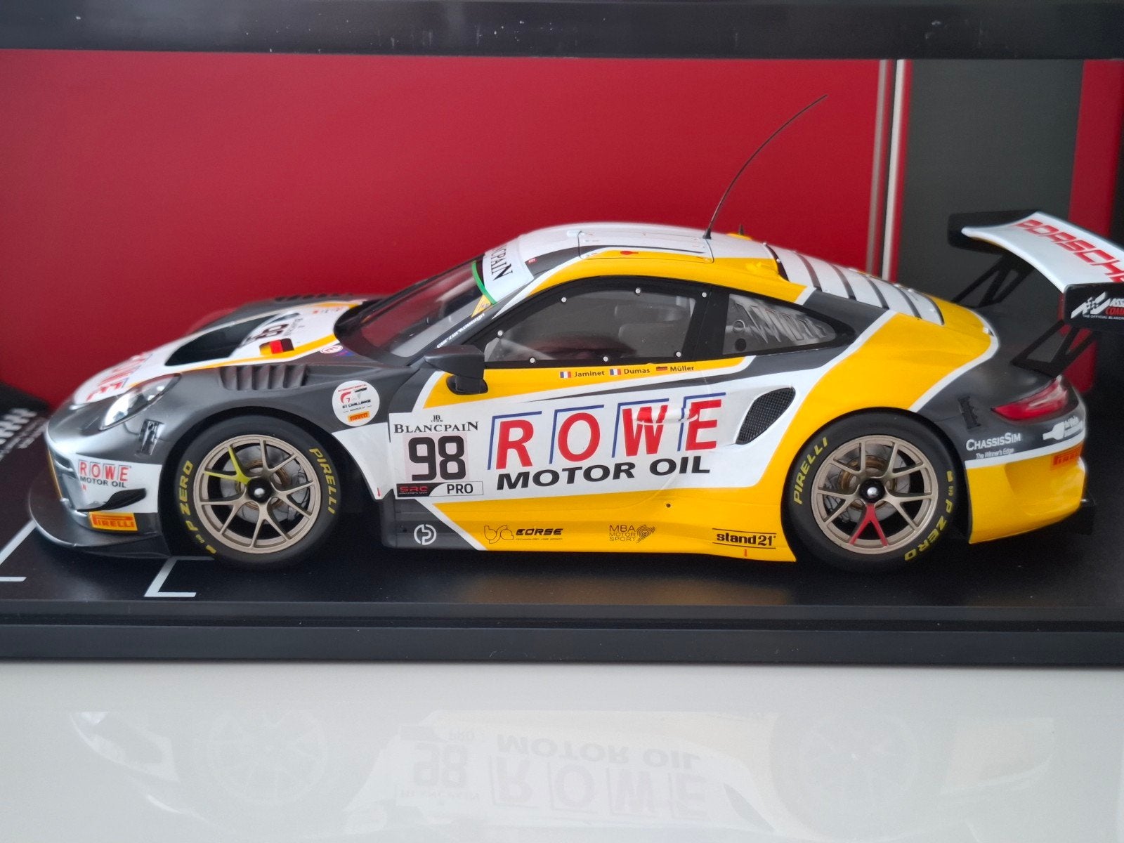 Porche 911gt3r, Ophalen of Verzenden, Zo goed als nieuw, Overige merken