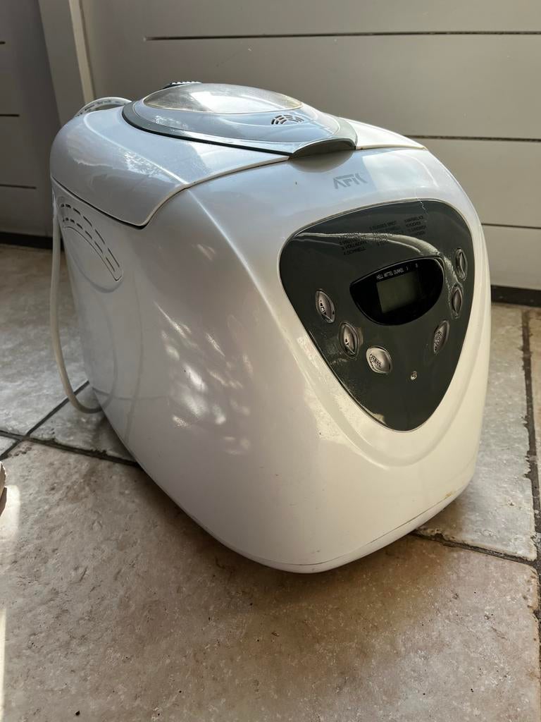 AFK Broodbakmachine BM-2 - Vers brood in een handomdraai, Witgoed en Apparatuur, Broodbakmachines, Gebruikt, 800 tot 1200 gram deeg